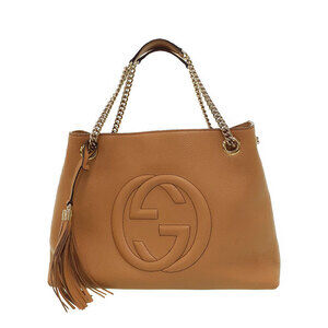 GUCCI Soho Interlocking GG Chain Shoulder Bag